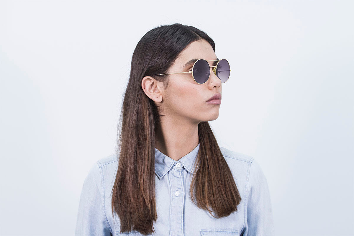 Sunpers Biarritz Metal & Metal Sunglasses