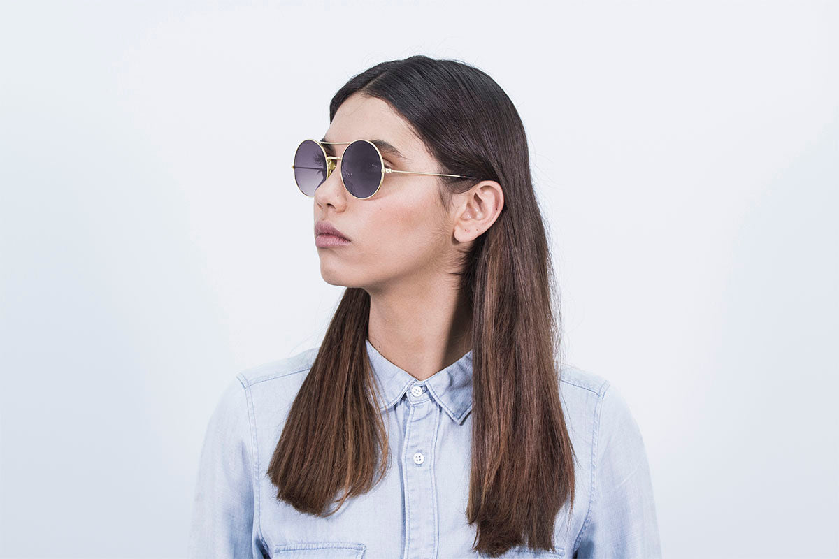 Sunpers Biarritz Metal & Metal Sunglasses