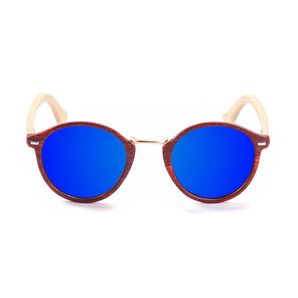 Sunpers Biarritz Wood Metal Bridge Sunglasses