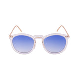 Transparent gradient blue