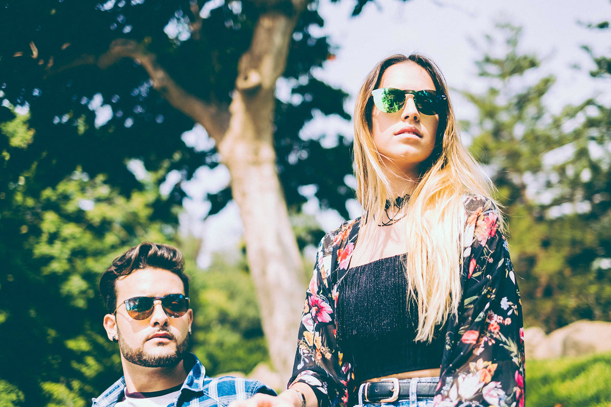 Sunpers Biarritz Flat & Metal Sunglasses