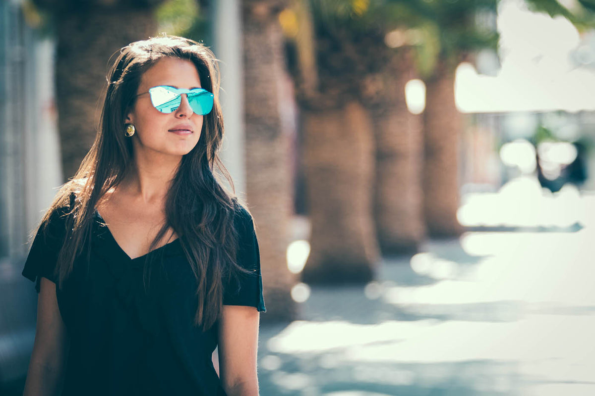 Sunpers Biarritz Flat & Metal Sunglasses