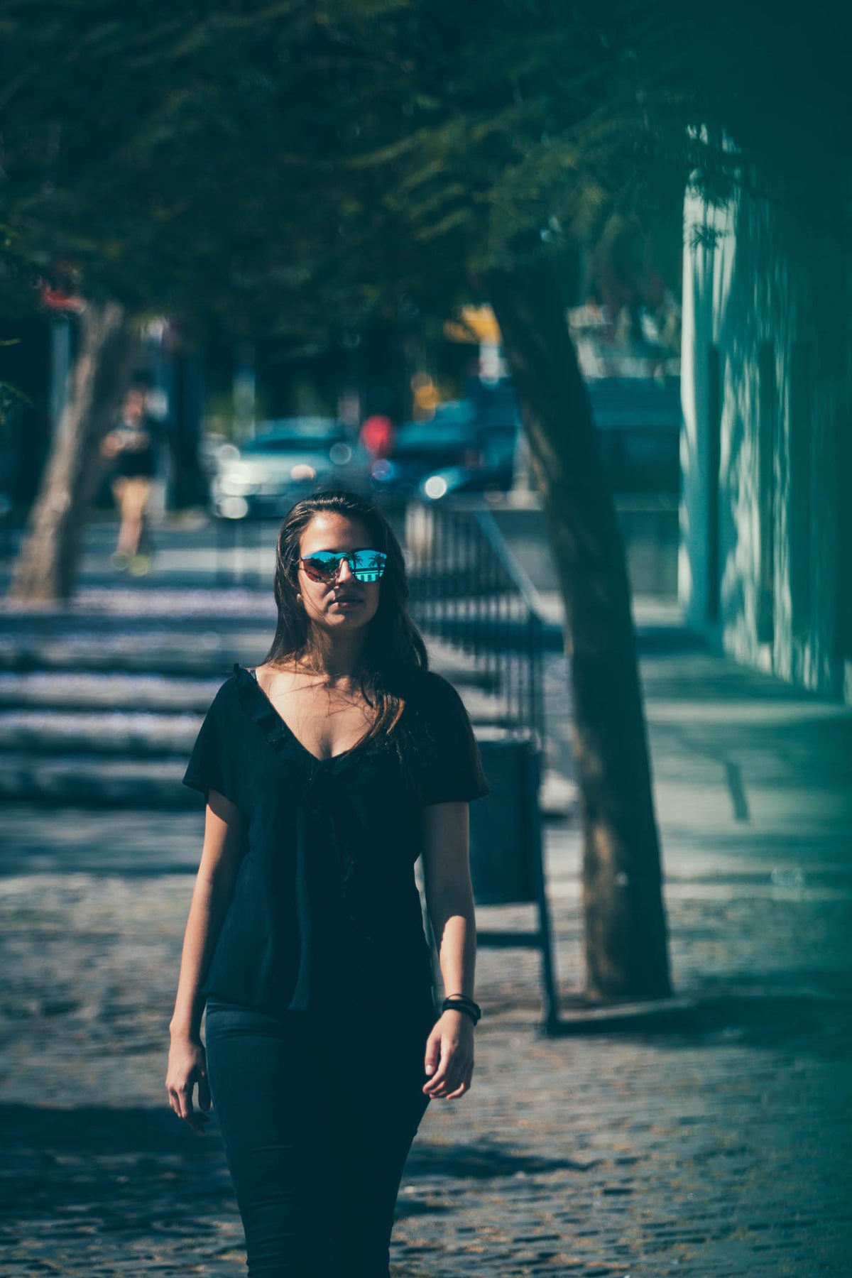 Sunpers Biarritz Flat & Metal Sunglasses