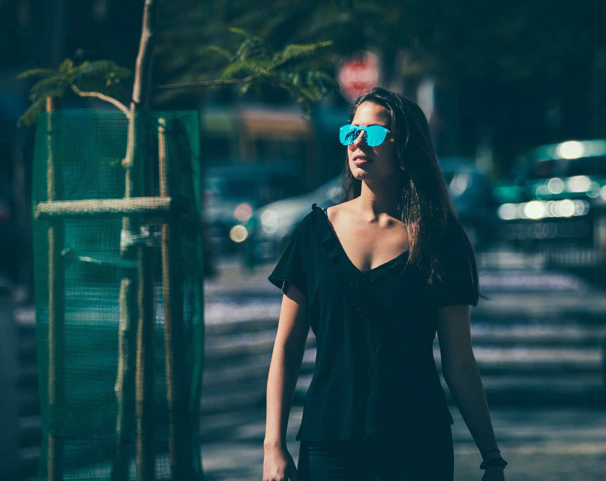 Sunpers Biarritz Flat & Metal Sunglasses