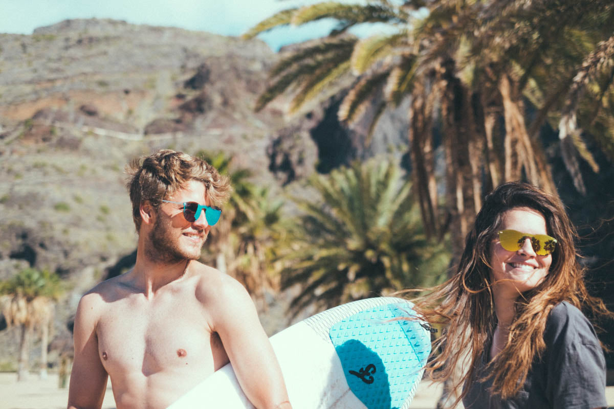 Sunpers Biarritz Flat & Metal Sunglasses