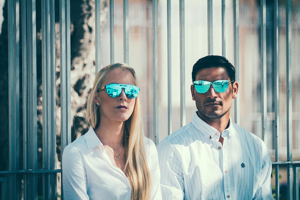 Sunpers San Francisco Flat Metal Sunglasses