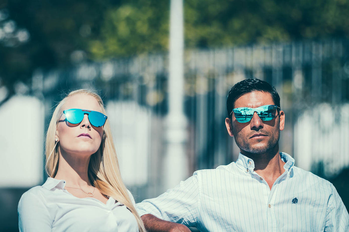 Sunpers San Francisco Flat Metal Sunglasses