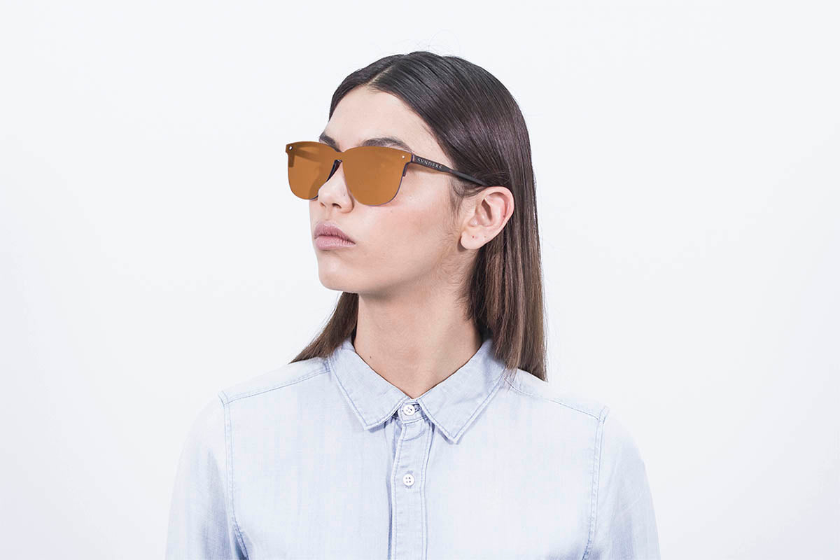 Sunpers San Francisco Club Master Flat Sunglasses
