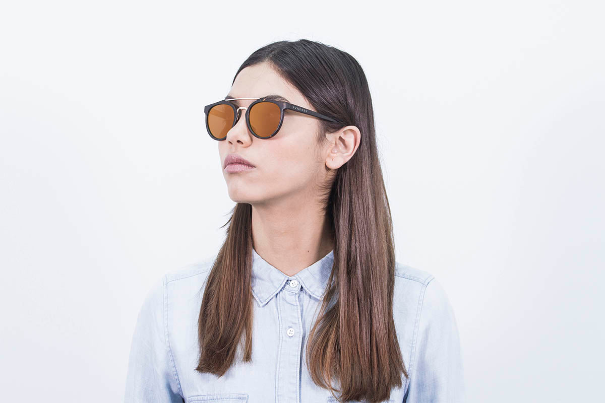 Sunpers Biarritz Double Metal Bridge Sunglasses