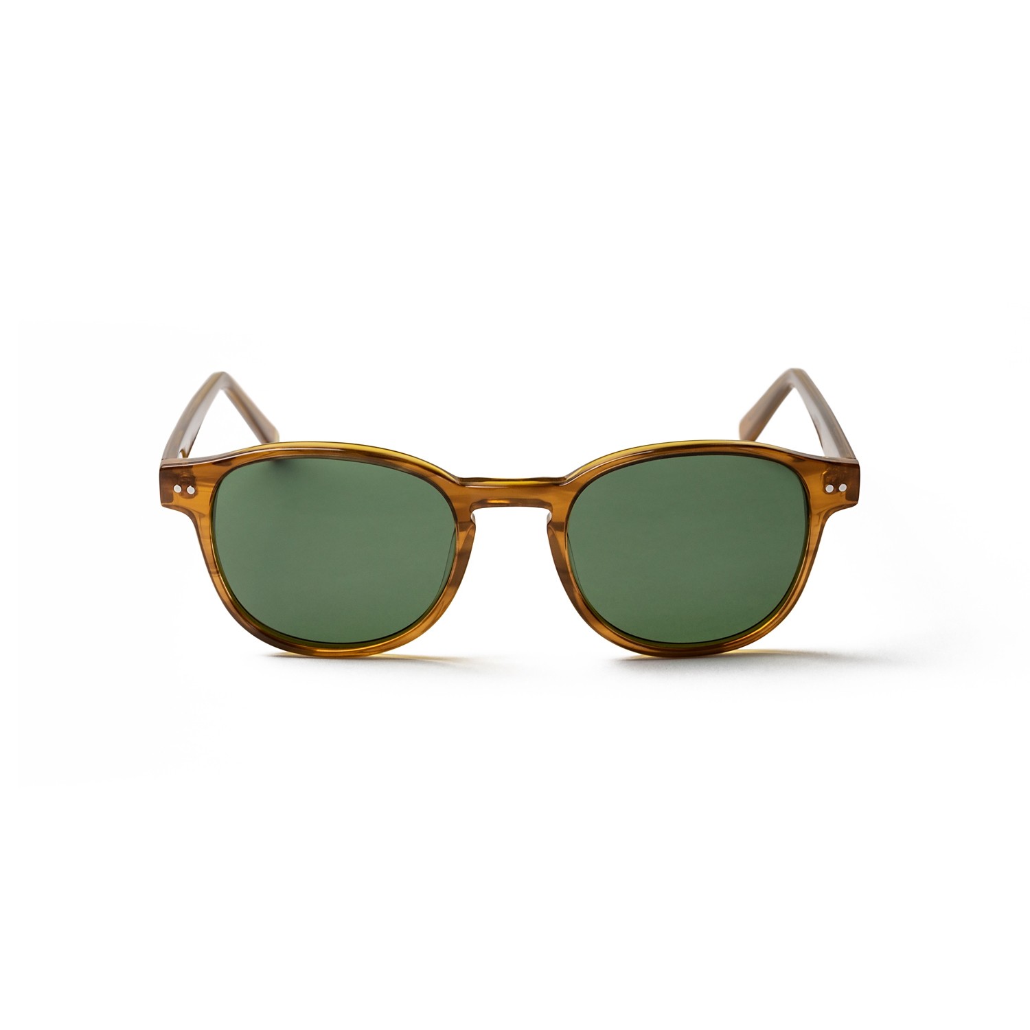 PAXTON BROWN FRAME AND GREEN LENS
