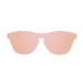 Gafas de sol SUNPERS modelo San Francisco montura de policarbonato gris mate lente rosa espejo
