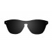 Gafas de sol SUNPERS modelo San Francisco montura de policarbonato blanco mate transparente lente negra