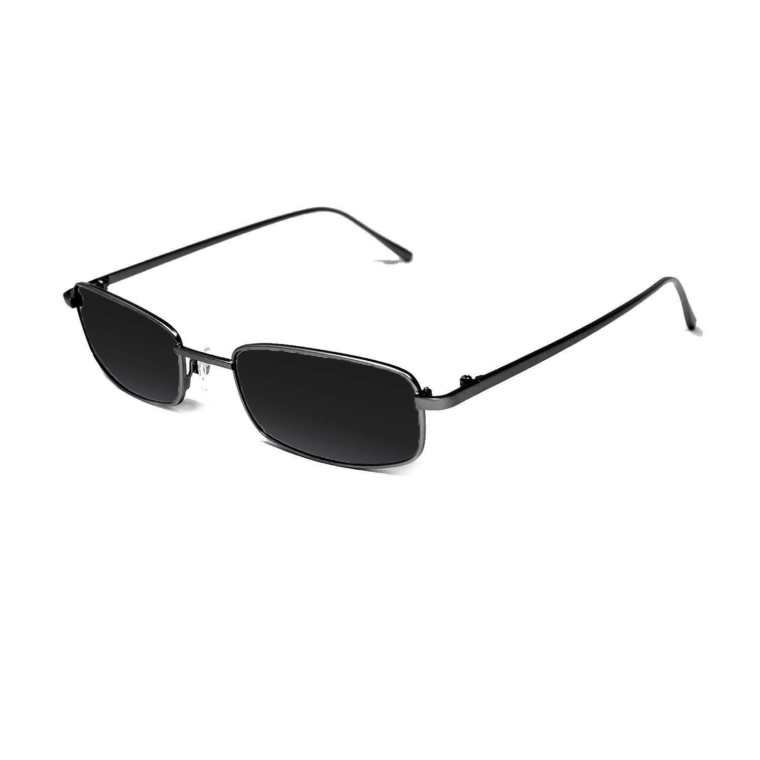 DYLAN black metal frame with smoke lens