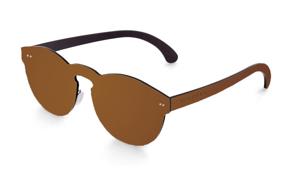 Biarritz - lente plana espacial / marrón (gafas)