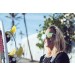 Gafas de sol SUNPERS modelo San Francisco lente plana espacial verde frontal