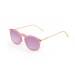 Sunglasses - Transparent pink/ metal gold temple | SUNPERS 