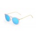 Sunglasses - transparent white/ metal gold temple | SUNPERS
