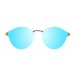 matte light brown, revo sky blue flat