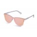 San Francisco - Lente plana clubmaster / revo / mate gris / rosa (gafas)