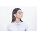 San Francisco - Lente plana clubmaster / revo / mate gris / rosa (gafas)
