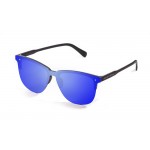 São Francisco - Lente plana clubmaster / revo / preto mate / azul