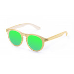 Biarritz - Clássico / amarelo transparente / verde espelhado