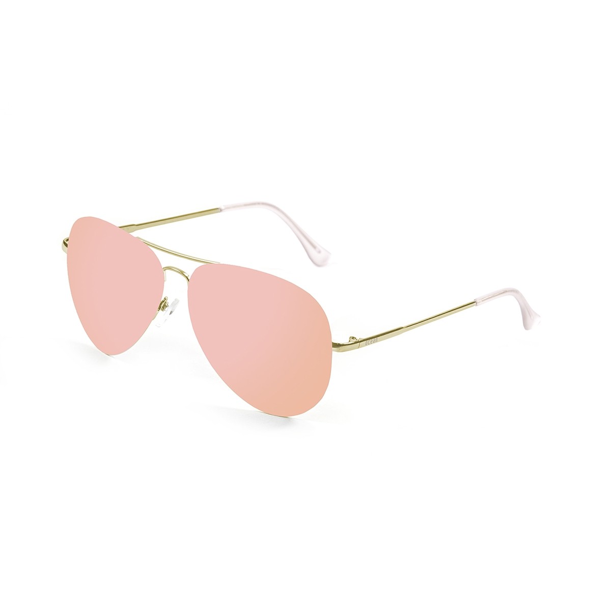 sunpersunglasses ocean dourada metalico rosa espacial flat side