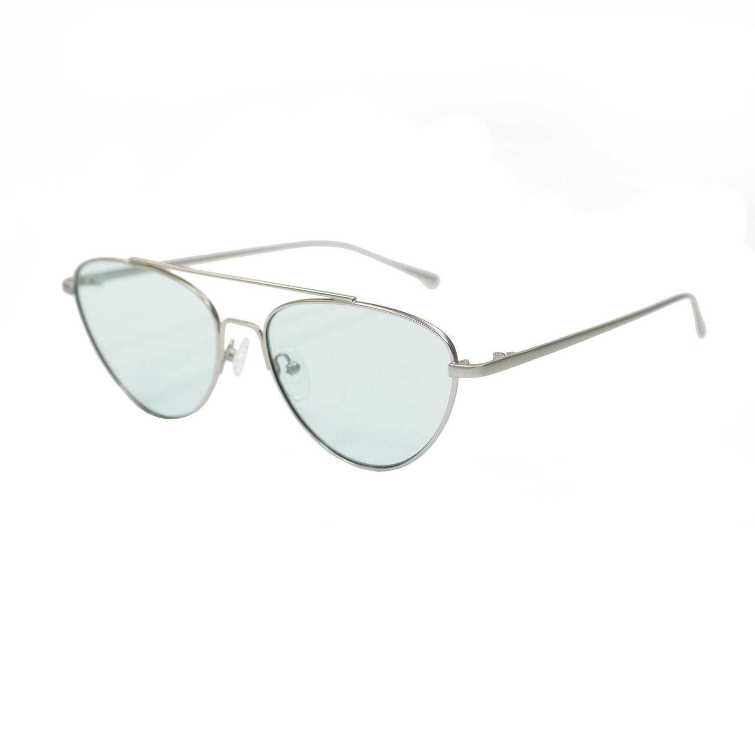 LOLITA METAL MATTE SILVER TRANSPARENT MINT