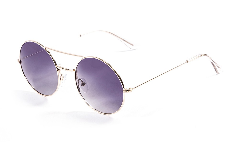 dourado brilhante, lente cinza degrade