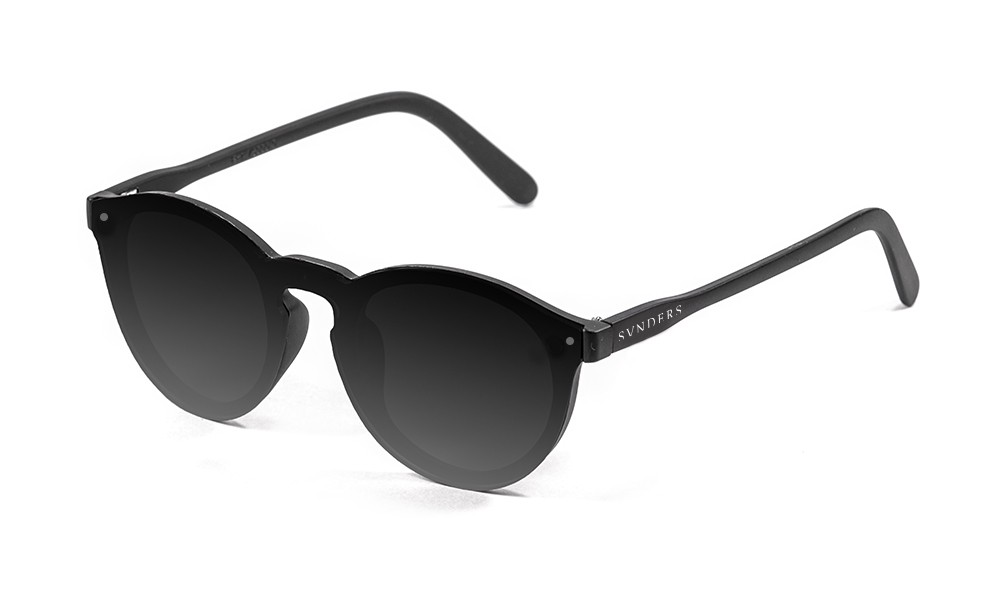 Biarritz - Lente plana  / revo / preto mate - fumê (óculos)