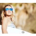San Francisco - Lente plana / policarbonato / azul cielo (gafas)