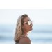 Gafas de sol SUNPERS modelo San Francisco lente plana espacial roja frontal