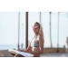 Gafas de sol SUNPERS modelo San Francisco lente plana espacial rosa frontal