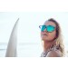 SUNPERS San Francisco - Lente plana clubmaster / revo / carey - verde