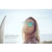 SUNPERS San Francisco - Lente plana clubmaster / revo / carey - verde