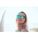 SUNPERS San Francisco - Lente plana clubmaster / revo / carey - verde