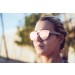 Gafas de sol SUNPERS modelo Biarritz lente plana y policarbonato lente rosa espacial patillas policarbonato gris mate