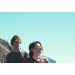 gafas de sol SUNPERS modelo biarritz lente plana doble puente montura policarbonato lente negra montura negro mate frontal