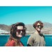 gafas de sol SUNPERS modelo biarritz lente plana doble puente montura policarbonato lente negra montura negro mate frontal