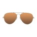 ocean sunpersunglasses dourada metálico marrom 