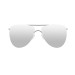 sunpersunglasses ocean prata metálico prata flat 