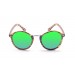 linhas marrom mate, revo verde