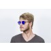 bamboo brown, brown, revo blue lens with white/blue dark arm