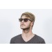 Space flat brown lens