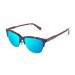 Óculos de sol sunpers São Francisco clubmaster armação carey mate lente azul céu espelhada