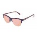 Óculos de sol sunpers São Francisco clubmaster armação carey mate lente rosa espelhada