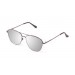 óculos de sol sunpers sunglasses modelo são francisco aviador armação metal prateado lente prata espelhada