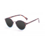 Biarritz - Metal / carey - azul transparente / fumado