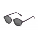 Biarritz - Metal lente plana / preto mate / fumado